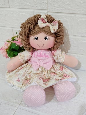 Boneca de pano 30cm