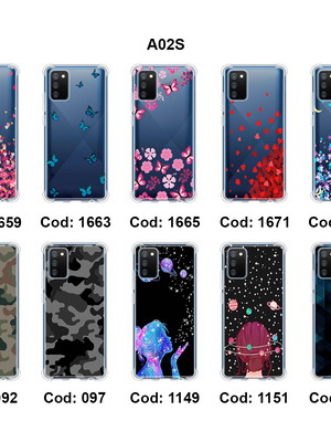 Capa capinha de celular compatível com samsung galaxy a02s