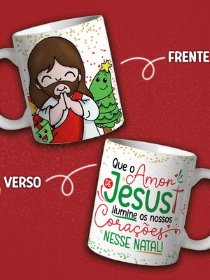 Caneca natal cute 1