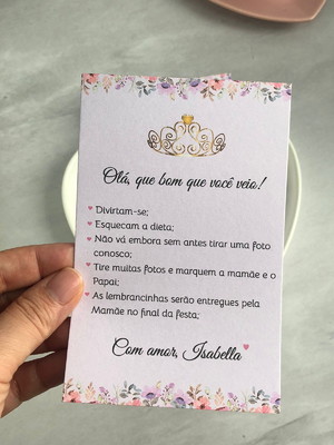 Cartão de agradecimento