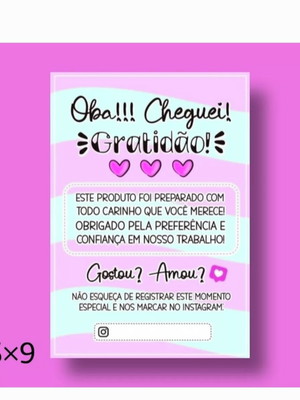 100 cartão agradecimento ao cliente