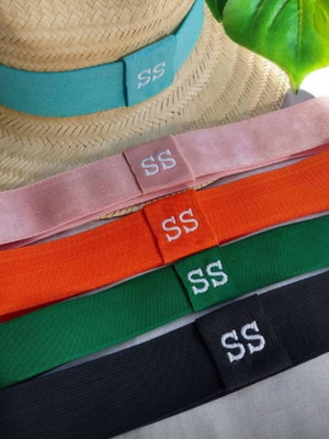 Kit 3 faixas personalizadas para chapeu - faixa bordada