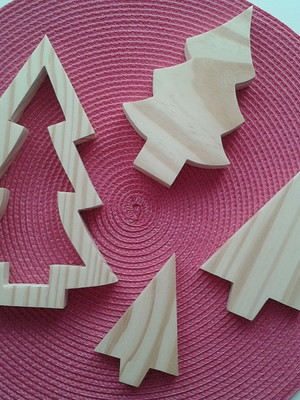 Kit com 4 pinheiros pinus