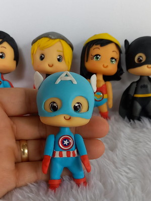 5 lembrancinha vingadores/heróis