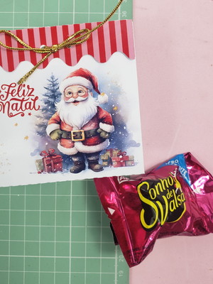 Porta bombom lembrancinha natal