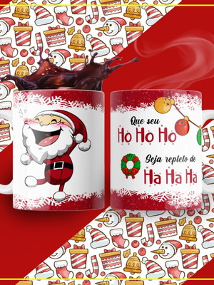 Caneca natal personalizada