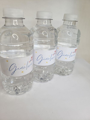 Garrafa de água personalizada espaço