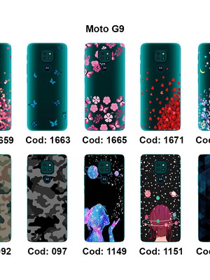 Capa capinha de celular compatível com motorola moto g9