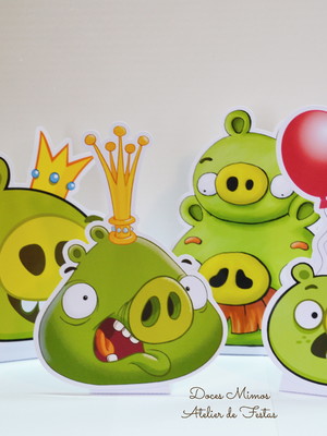 Totem de mesa bad piggies