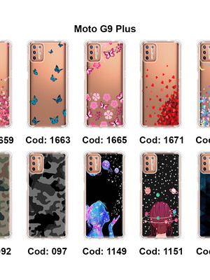 Capa capinha de celular compatível com motorola moto g9 plus