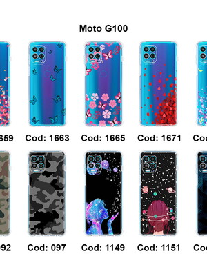 Capa capinha de celular compatível com motorola moto g100
