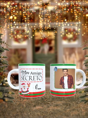 Caneca amigo secreto