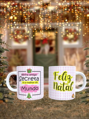 Caneca amigo secreto