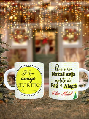 Caneca amigo secreto