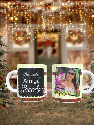 Caneca amigo secreto