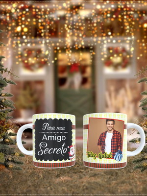 Caneca amigo secreto