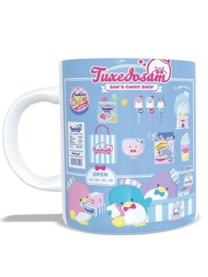 Caneca tuxedosam kawaii