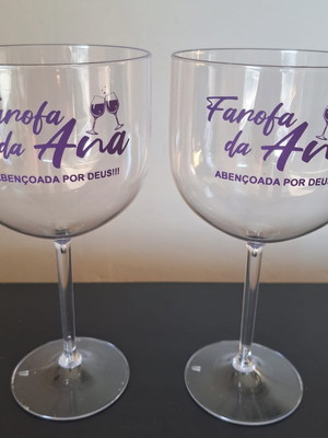 50 taças de gin baby 450ml personalizadas