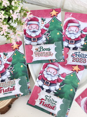 Card com bis- natal
