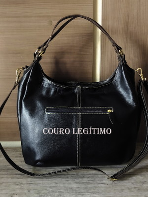 Bolsa feminina de couro legítimo ref- 718