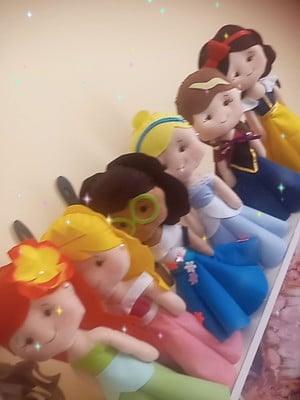 Princesas em feltro