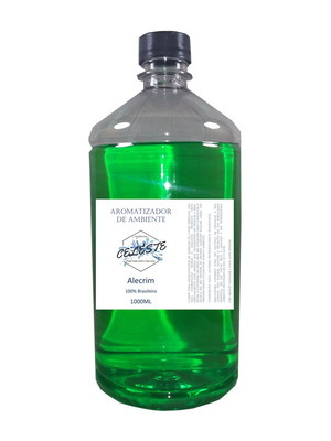 10 x aromatizador de ambiente 1 litro refil - alecrim