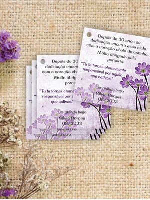Tags personalizada 5 cm