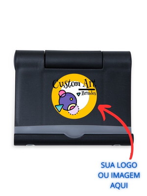 Suporte plástico para celular personalizado