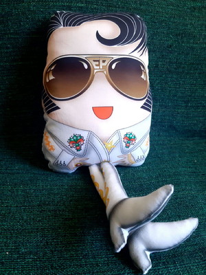 Almofada divertida de elvis