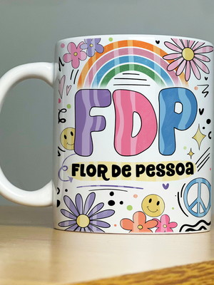 Caneca com frases divertidas