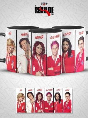 Caneca rbd rebelde