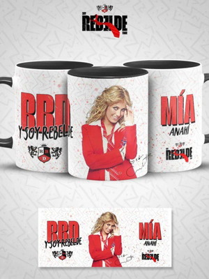 Caneca rbd rebelde mia anahí