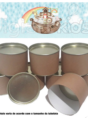 Rótulo para tubolata arca de noé 7x10