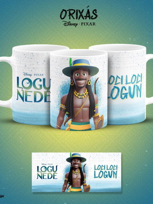 Caneca orixá logunedé