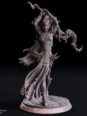Miniatura de rpg - feluria elf oracle