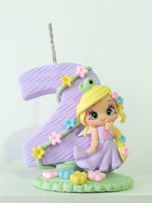 Vela rapunzel número 2