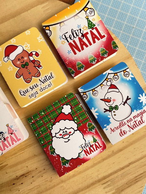 Bloquinho personalizado natal