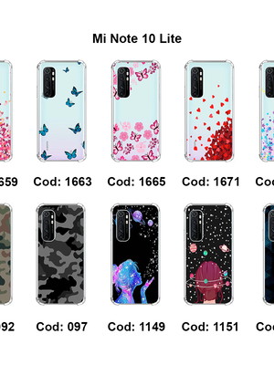 Capinha de celular compatível com xiaomi mi note 10 lite