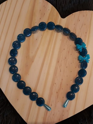 Tiara infantil blue t026