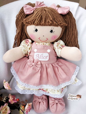 Boneca de pano 35 cm