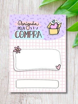 Cartão agradecimento
