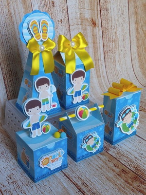 Personalizados pool party (50 peças)