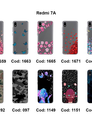 Capa capinha de celular compatível com xiaomi redmi 7a
