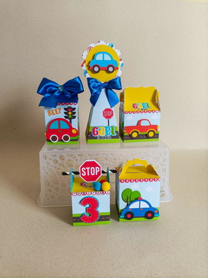Personalizados carrinhos - 25 itens