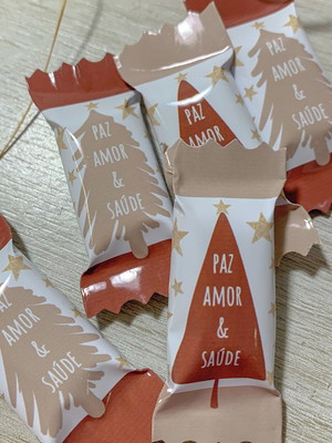 Balas personalizadas - natal