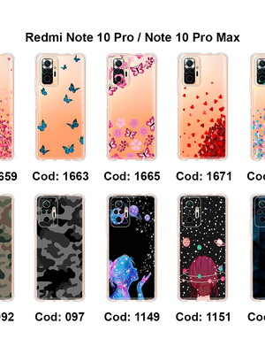 Capa de celular compatível com xiaomi redmi note 10 / max