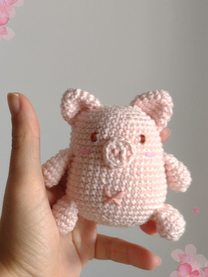 Pequeno porquinho - amigurumi