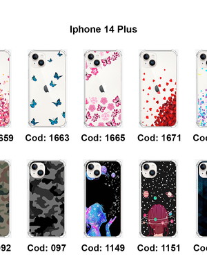Capa capinha de celular compatível com iphone 14 plus iphone