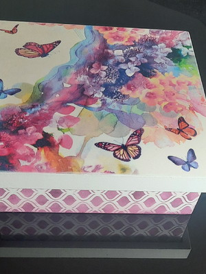 Caixa mdf decorada