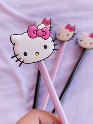 Lápis hello kitty - lembrancinha festa infantil